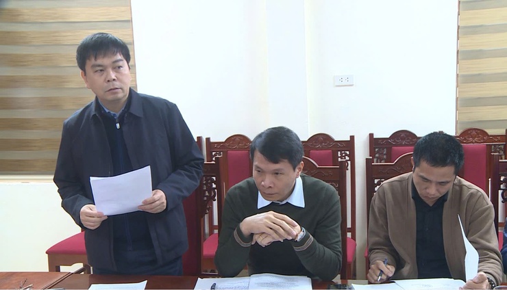 Ủy ban nhân dânxã tổ chức hội nghị họp các Tổ công tác xử lý “điểm nghẽn” để triển khai một số nhiệm vụ trọng tâm.- Ảnh 3.