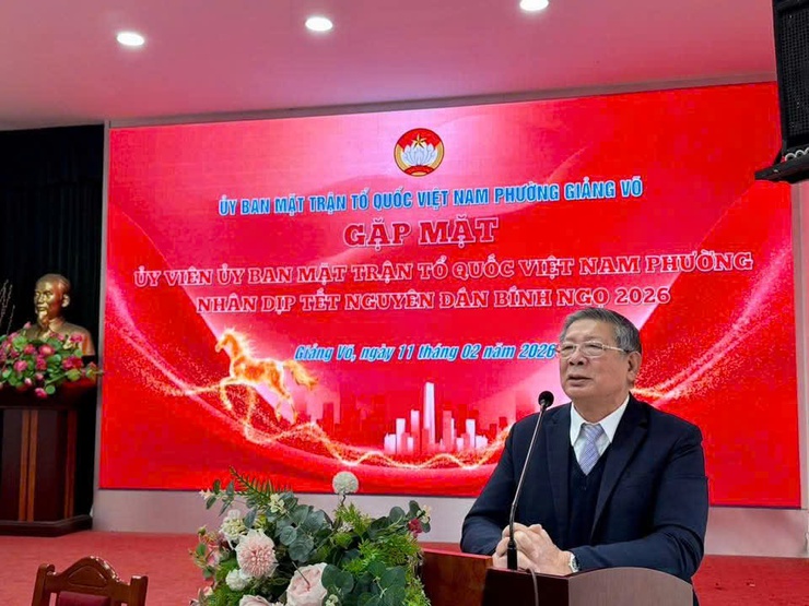 Ủy ban MTTQ Việt Nam phường Giảng Võ gặp mặt khối đại đoàn kết dân tộc Xuân Bính Ngọ- Ảnh 3.