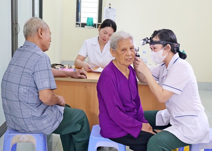 Xã Đoài Phương chủ động bảo đảm công tác chăm sóc sức khỏe Nhân dân trong dịp Tết- Ảnh 1.