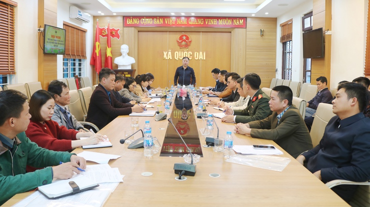 UBND xã Quốc Oai triển khai Kế hoạch tổ chức Giải vật mừng Đảng – mừng Xuân và tăng cường quản lý lễ hội năm 2026- Ảnh 1.