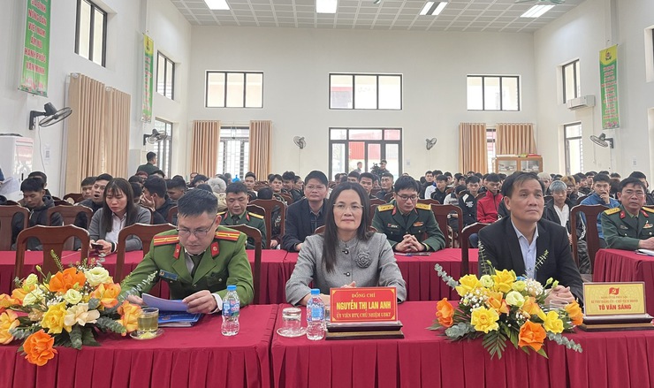 Xã Phúc Lộc: Gặp mặt quân nhân hoàn thành nghĩa vụ quân sự; giao Quyết định gọi công dân nhập ngũ và thực hiện CAND năm 2026- Ảnh 1.