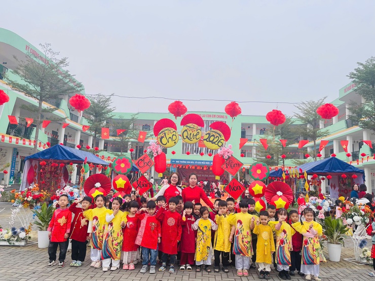 Xuân ấm áp - Tết sẻ chia tại trường mầm non Phú Kim- Ảnh 6.