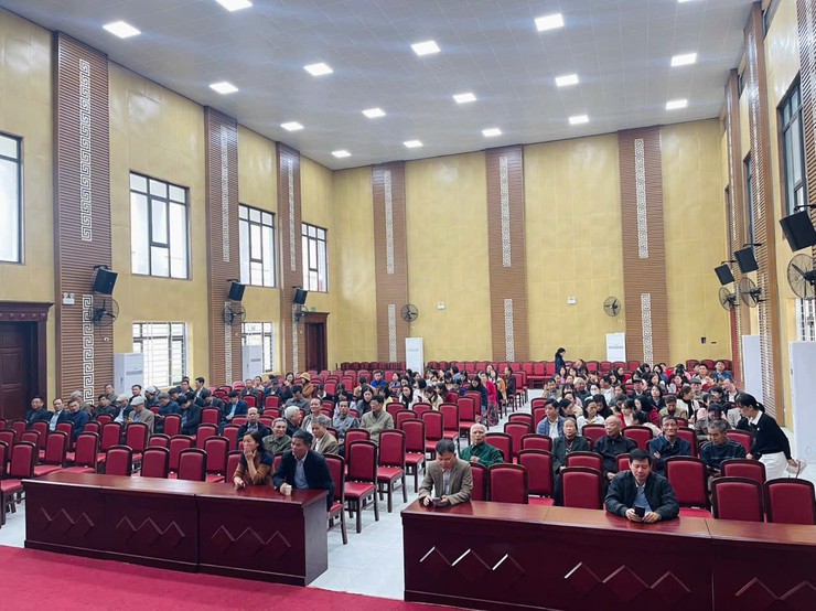 Thạch Thất: Cán bộ, Đảng viên tham dự hội nghị toàn quốc nghiên cứu, học tập, quán triệt và triển khai thực hiện Nghị quyết đại hội XIV của Đảng- Ảnh 10.