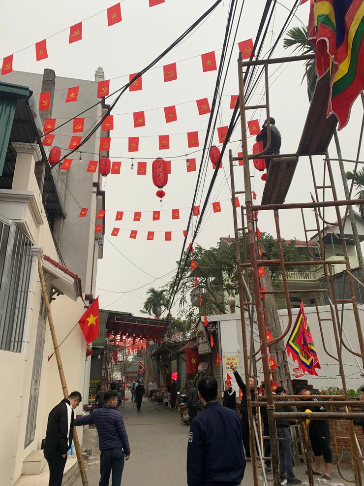 Phường Chương Mỹ kiểm tra công tác chuẩn bị tổ chức lễ hội truyền thống năm 2026 - Ảnh 3.