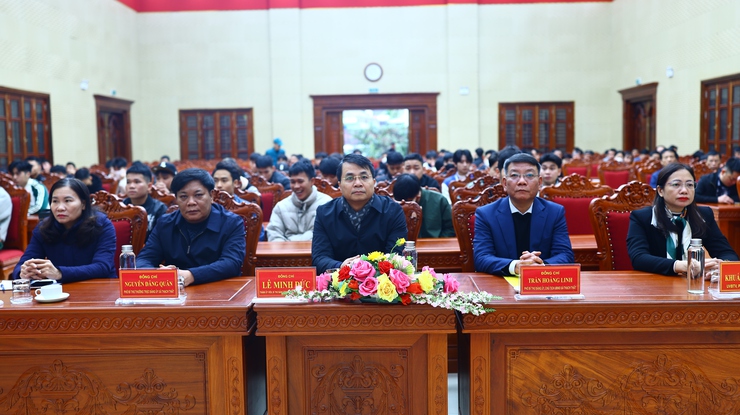 Thạch Thất tổ chức hội nghị trao quyết định nhập ngũ và gặp mặt quân nhân hoàn thành nghĩa vụ quân sự trở về địa phương năm 2026- Ảnh 7.