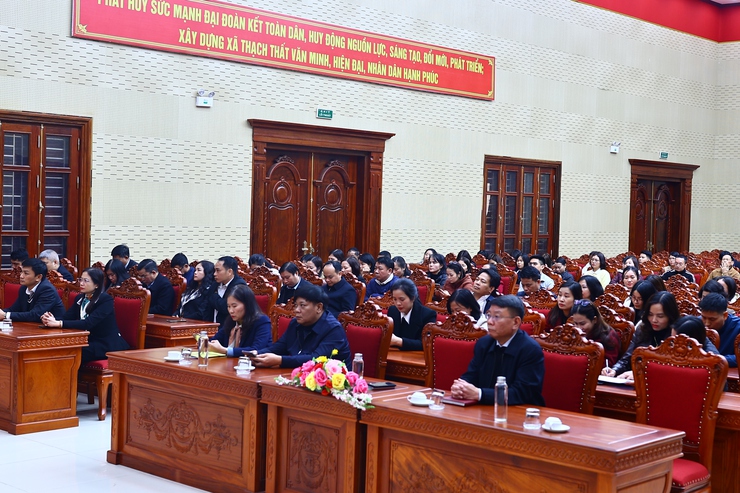 Thạch Thất gặp mặt Cán bộ Công chức, Viên chức, Người lao động nhân dịp tết Nguyên đán Bính Ngọ 2026- Ảnh 1.