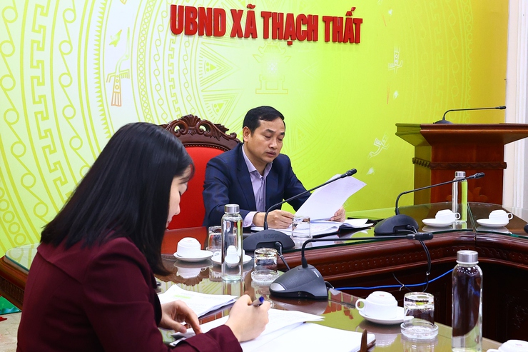 Thạch Thất họp triển khai rà soát, nâng cấp cơ sở vật chất giáo dục- Ảnh 2.