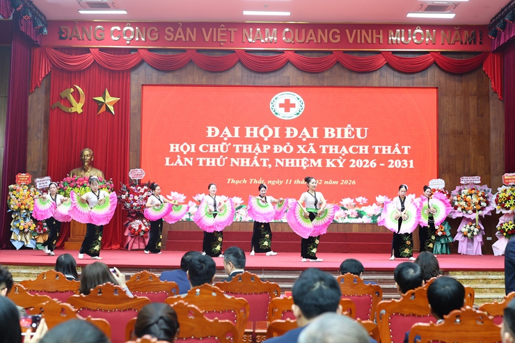 ĐẠI HỘI ĐẠI BIỂU HỘI CHỮ THẬP ĐỎ XÃ THẠCH THẤT LẦN THỨ I, NHIỆM KỲ 2026 – 2031- Ảnh 14.