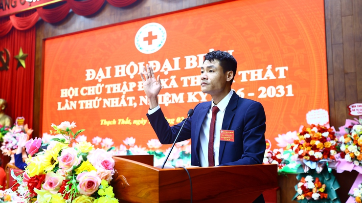 ĐẠI HỘI ĐẠI BIỂU HỘI CHỮ THẬP ĐỎ XÃ THẠCH THẤT LẦN THỨ I, NHIỆM KỲ 2026 – 2031- Ảnh 10.