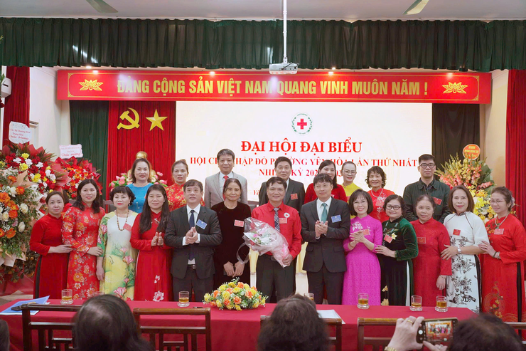 Hội Chữ thập đỏ phường Yên Hòa thành công Đại hội đại biểu lần thứ I, nhiệm kỳ 2026 - 2031- Ảnh 4.