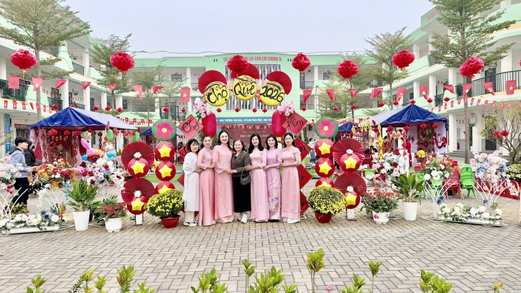 Xuân ấm áp - Tết sẻ chia tại trường mầm non Phú Kim- Ảnh 7.