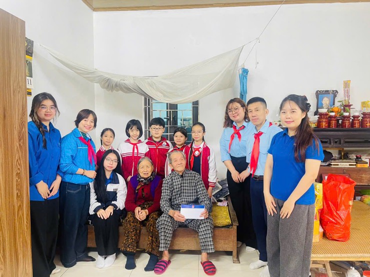 CỤM THI ĐUA SỐ 01 ĐOÀN XÃ THIÊN LỘC - LAN TỎA TINH THẦN "XUÂN TÌNH NGUYỆN – TẾT SẺ CHIA"- Ảnh 4.