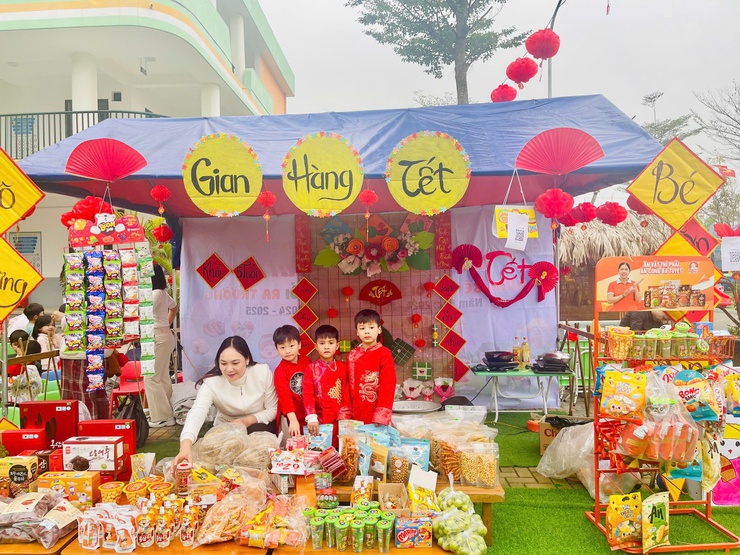 Xuân ấm áp - Tết sẻ chia tại trường mầm non Phú Kim- Ảnh 5.