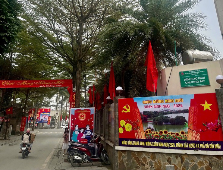 Chương Mỹ rực rỡ cờ hoa đón ngày hội lớn- Ảnh 4.