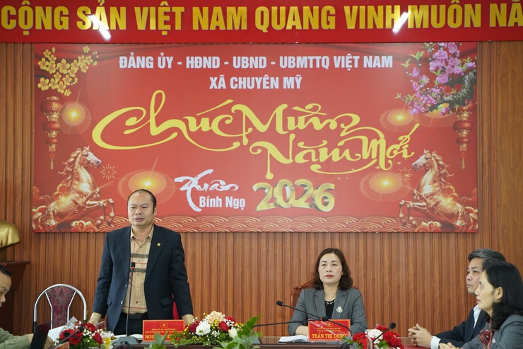 Hội nghị Ban Chấp hành Đảng bộ xã Chuyên Mỹ, tiến hành bầu Bí thư Đảng uỷ xã, nhiệm kỳ 2025 - 2030- Ảnh 5.