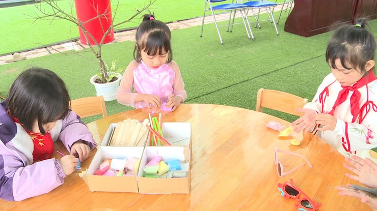 Xuân 2026: Cô trò trường Mầm non Xuân Phú vui "Tết sum vầy – Lan tỏa Văn hóa đọc"- Ảnh 8.