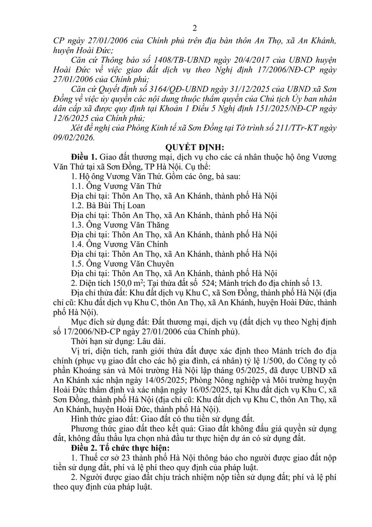 Thông báo về lĩnh vực đất đai- Ảnh 41.