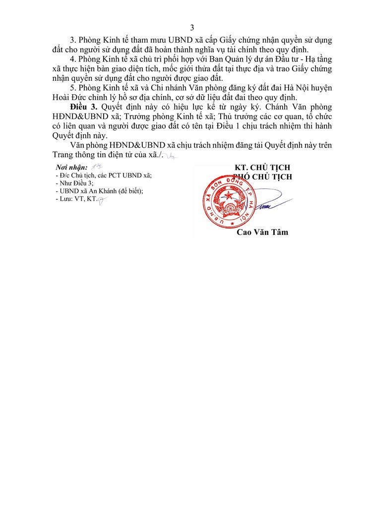 Thông báo về lĩnh vực đất đai- Ảnh 45.