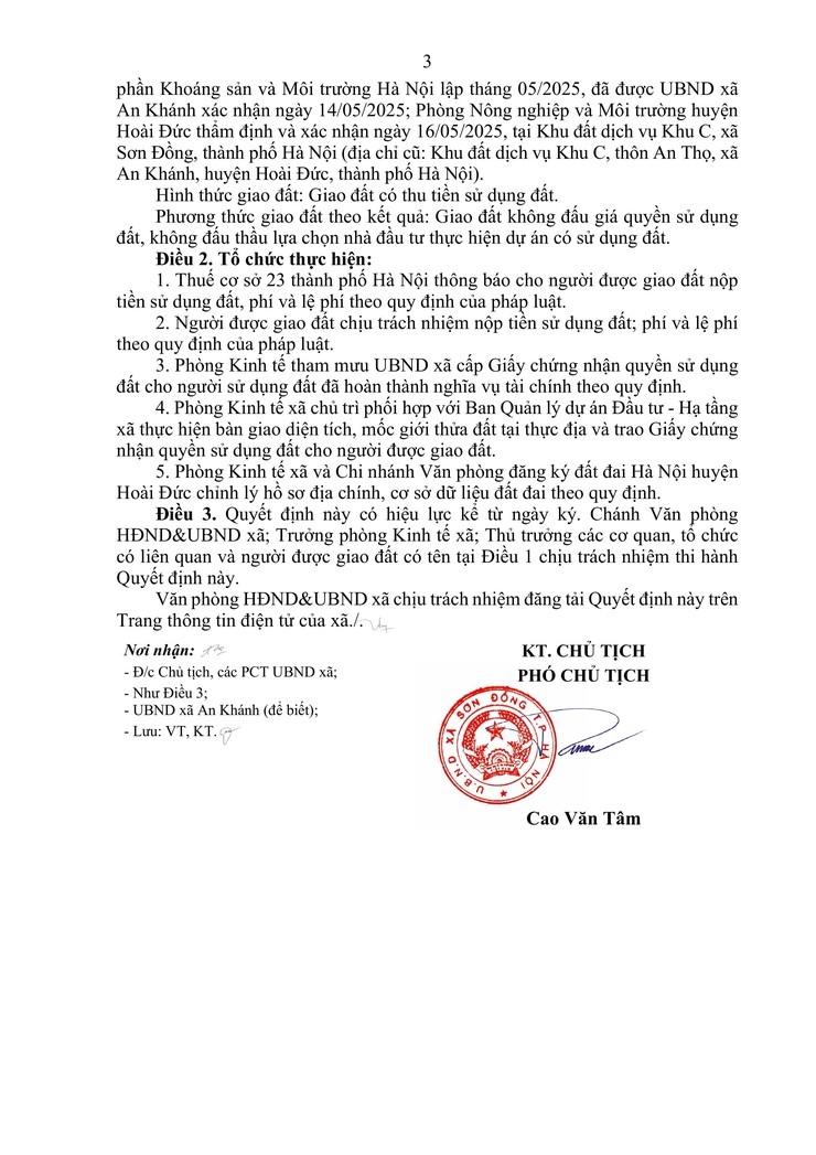 Thông báo về lĩnh vực đất đai- Ảnh 48.