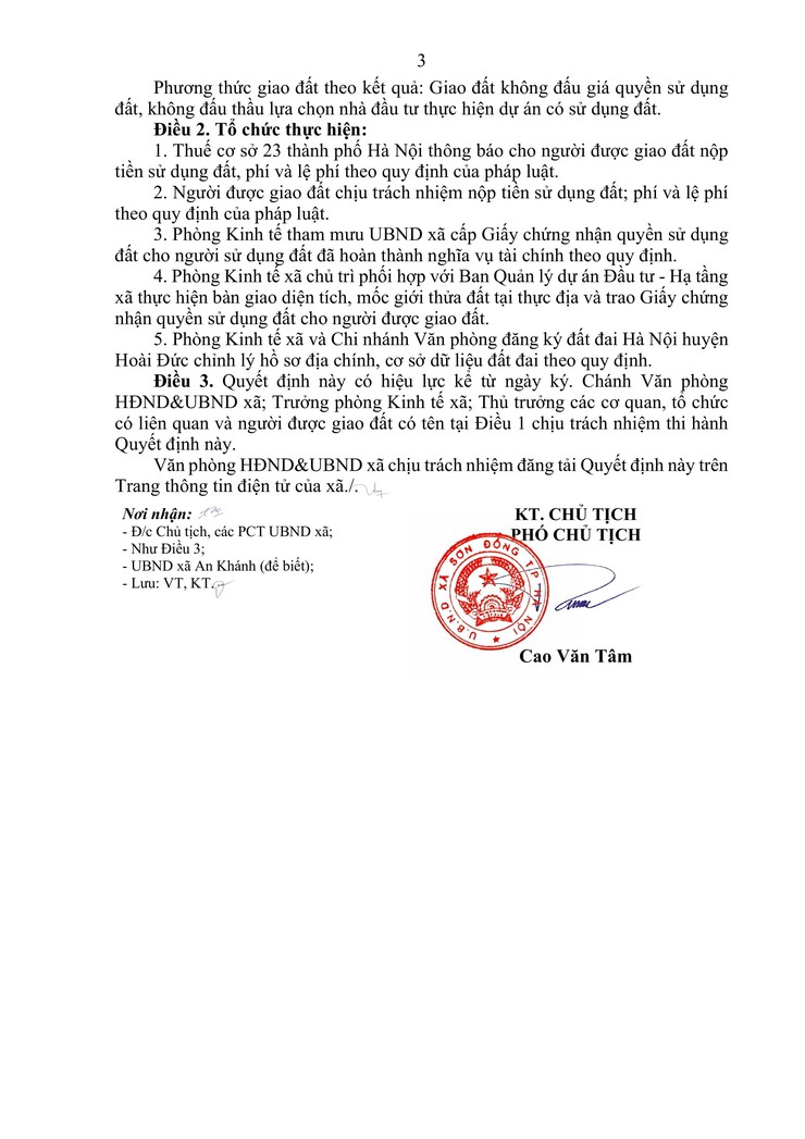 Thông báo về lĩnh vực đất đai- Ảnh 57.