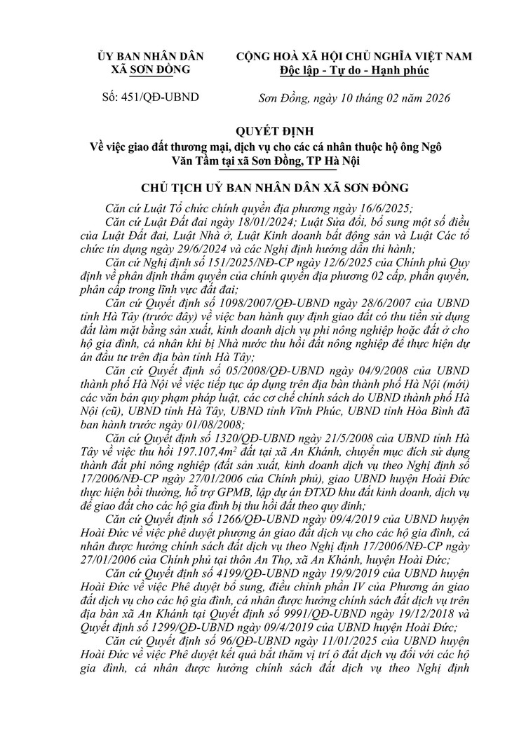 Thông báo về lĩnh vực đất đai- Ảnh 34.