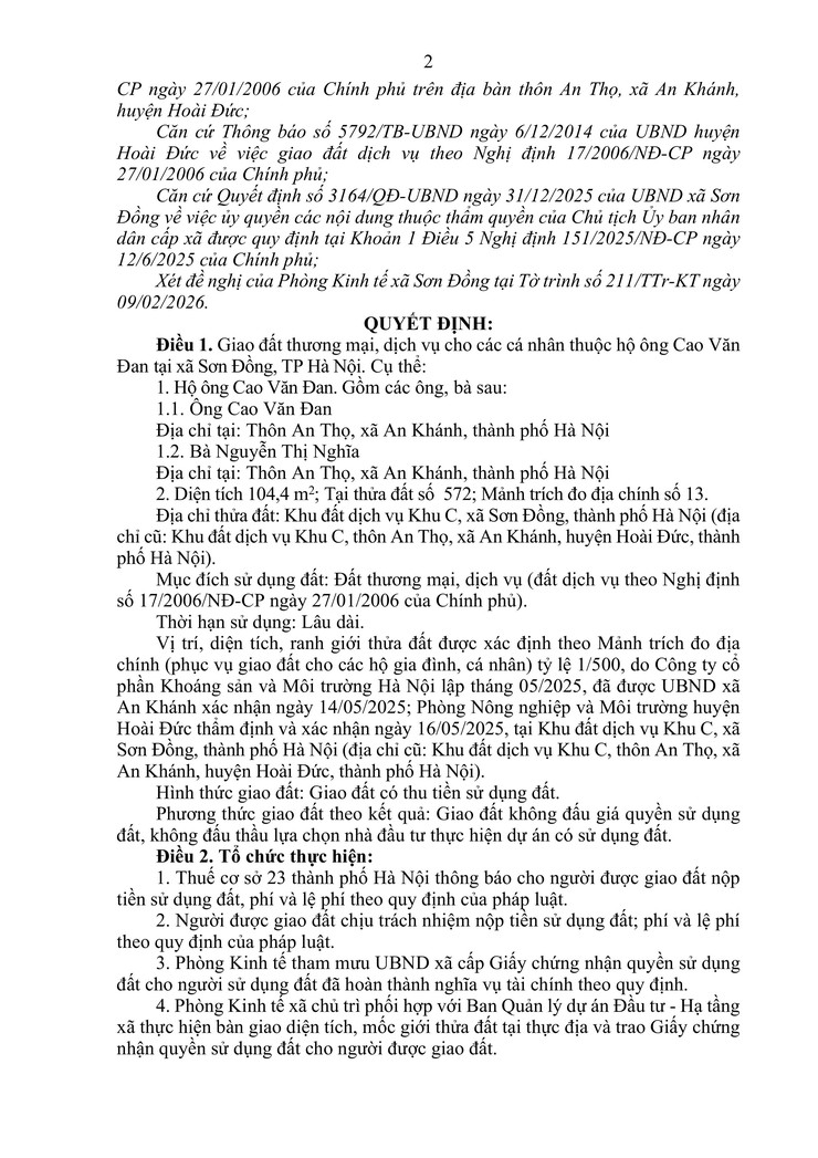 Thông báo về lĩnh vực đất đai- Ảnh 77.