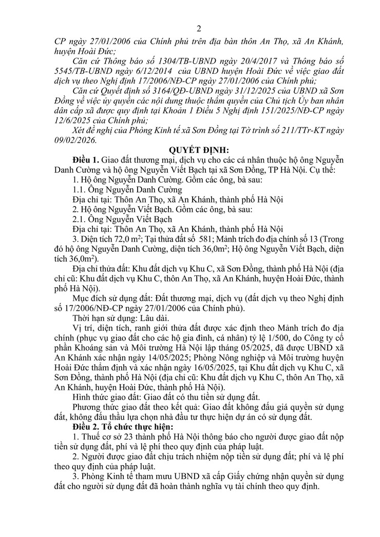 Thông báo về lĩnh vực đất đai- Ảnh 83.