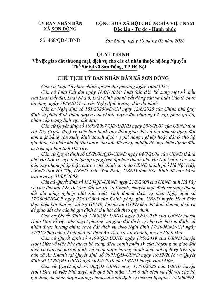 Thông báo về lĩnh vực đất đai- Ảnh 85.