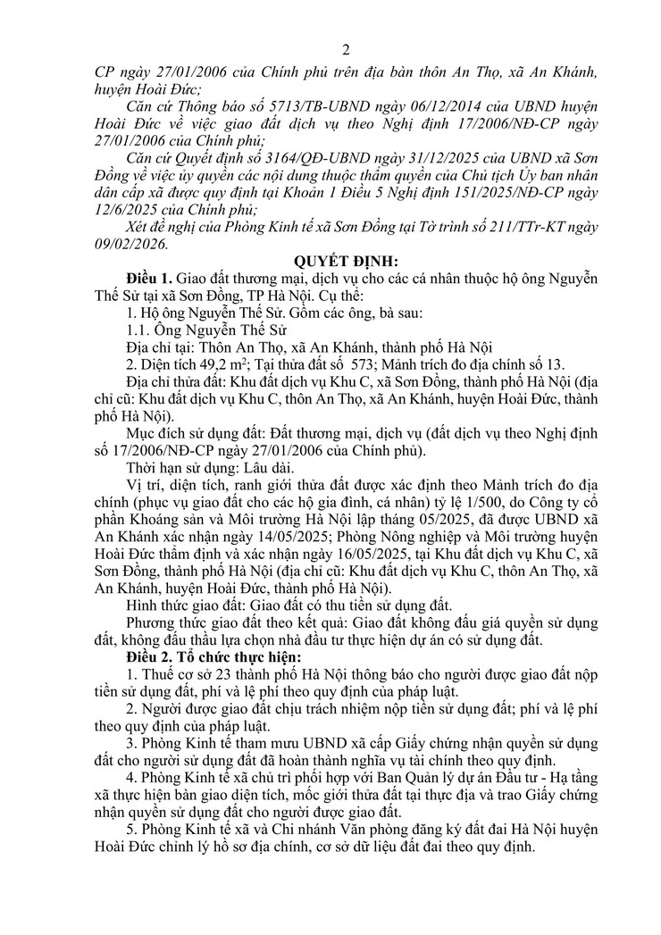 Thông báo về lĩnh vực đất đai- Ảnh 86.