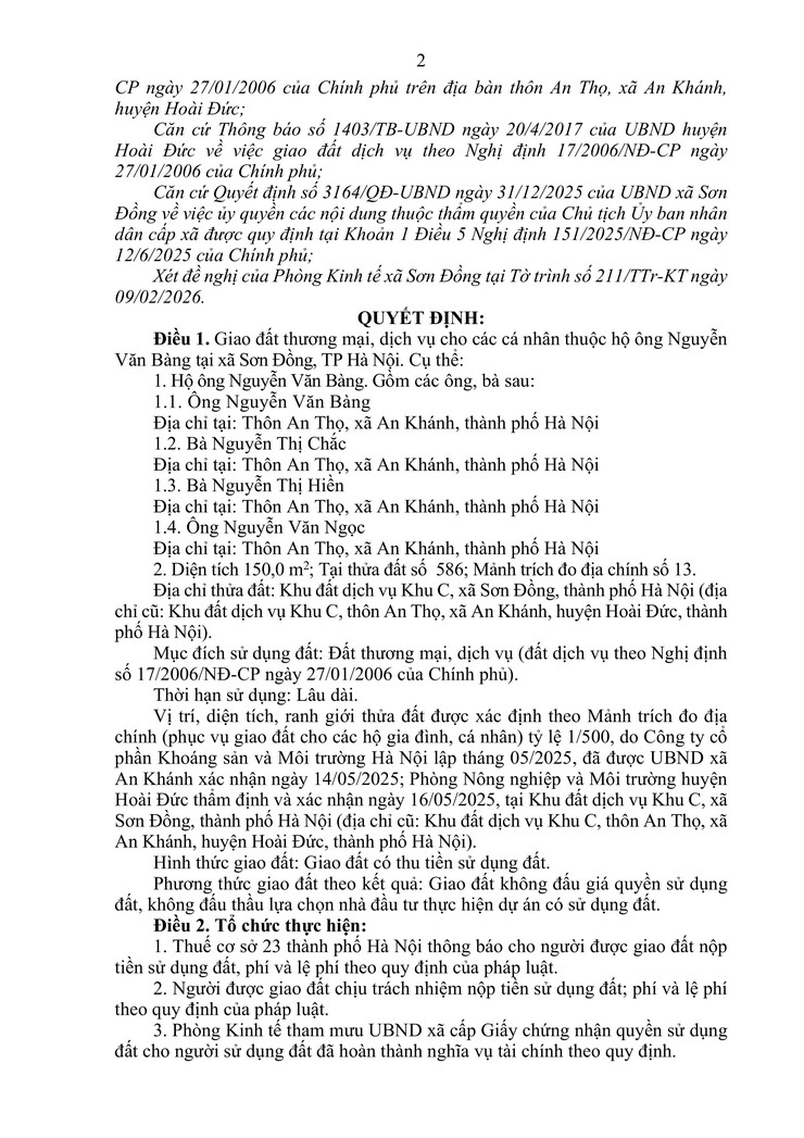 Thông báo về lĩnh vực đất đai- Ảnh 89.