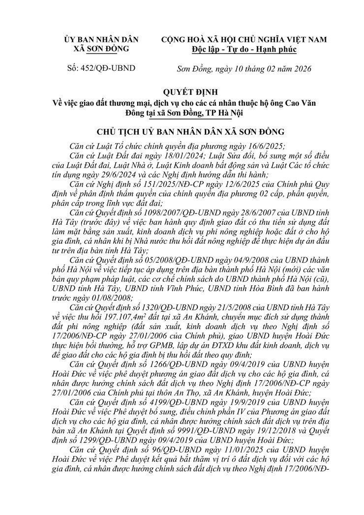 Thông báo về lĩnh vực đất đai- Ảnh 37.