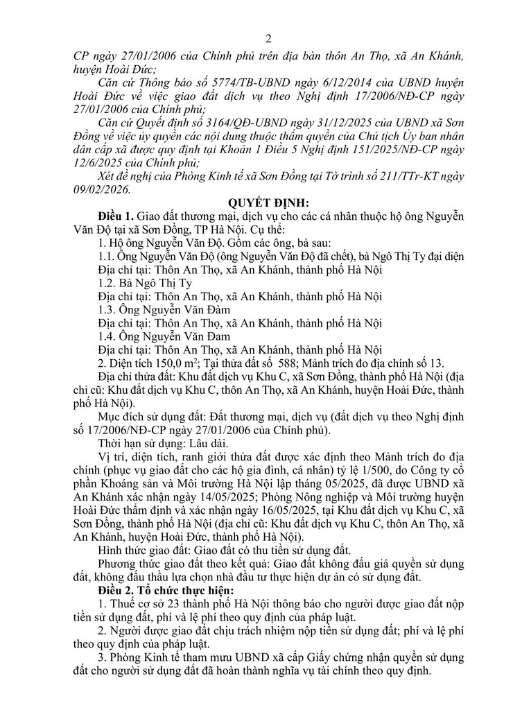 Thông báo về lĩnh vực đất đai- Ảnh 92.