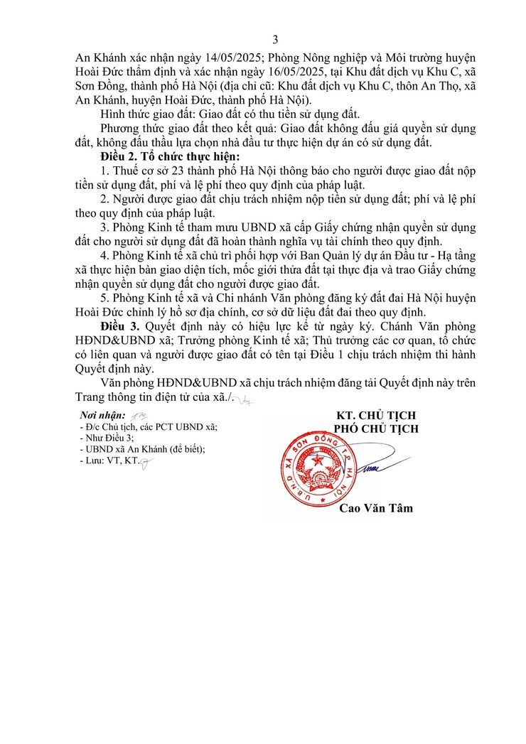 Thông báo về lĩnh vực đất đai- Ảnh 99.