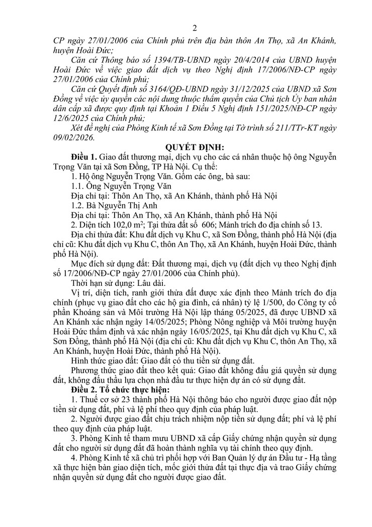 Thông báo về lĩnh vực đất đai- Ảnh 104.