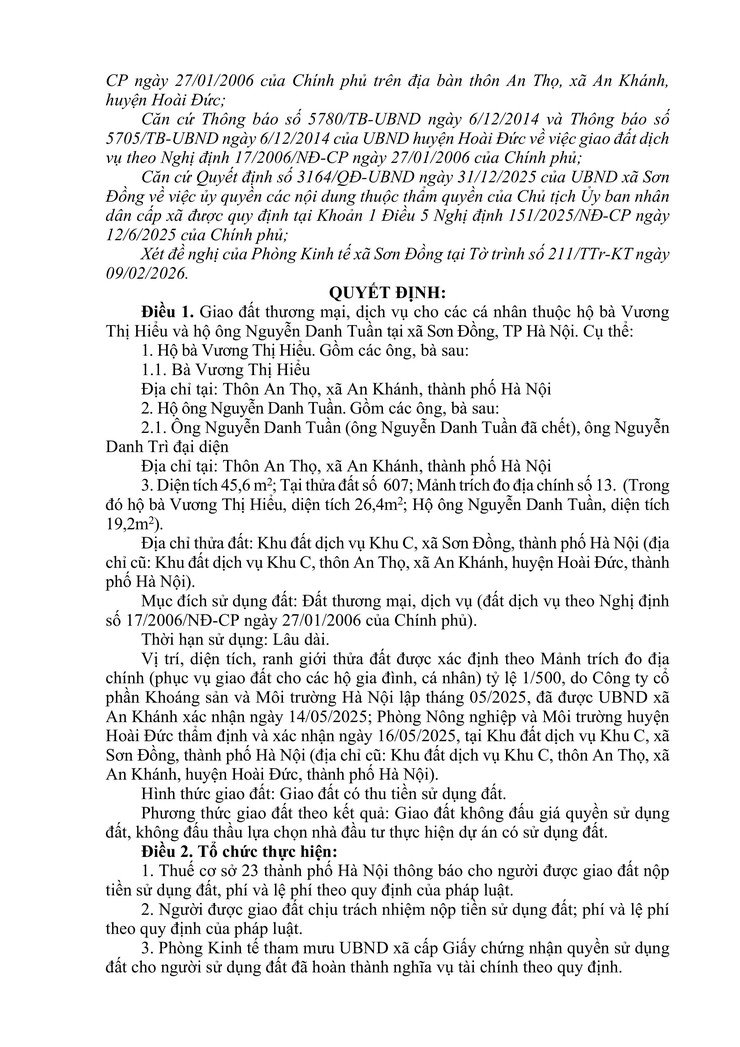 Thông báo về lĩnh vực đất đai- Ảnh 107.