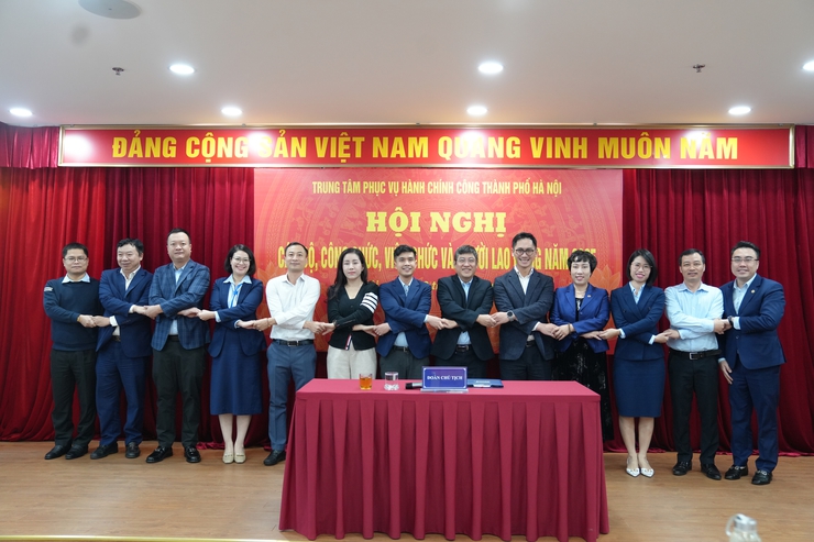 Trung tâm Phục vụ hành chính công Thành phố tổ chức Hội nghị cán bộ, công chức, viên chức và người lao động năm 2026- Ảnh 11.