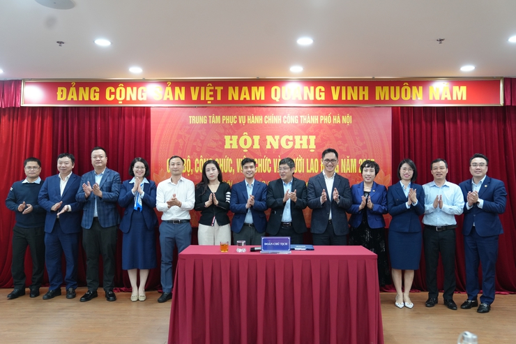 Trung tâm Phục vụ hành chính công Thành phố tổ chức Hội nghị cán bộ, công chức, viên chức và người lao động năm 2026- Ảnh 12.