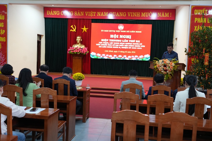 Xã Liên Minh hiệp thương chọn 40 người đủ tiêu chuẩn ứng cử đại biểu HĐND xã, nhiệm kỳ 2026- 2031- Ảnh 2.