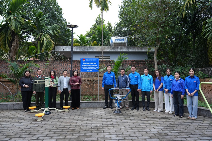 Gắn biển công trình thanh niên năm 2026- Ảnh 1.