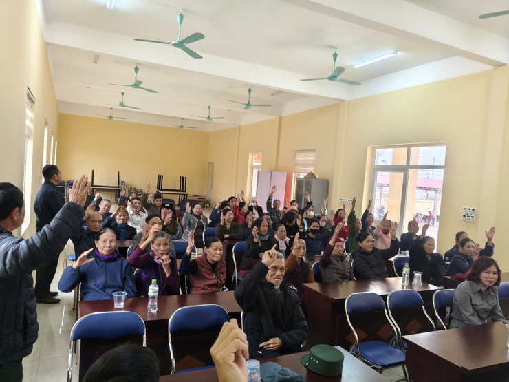 Xã Nội Bài hoàn thành việc lấy ý kiến, tín nhiệm cử tri 
đối với người ứng cử HĐND nhiệm kỳ 2026 - 2031
- Ảnh 11.