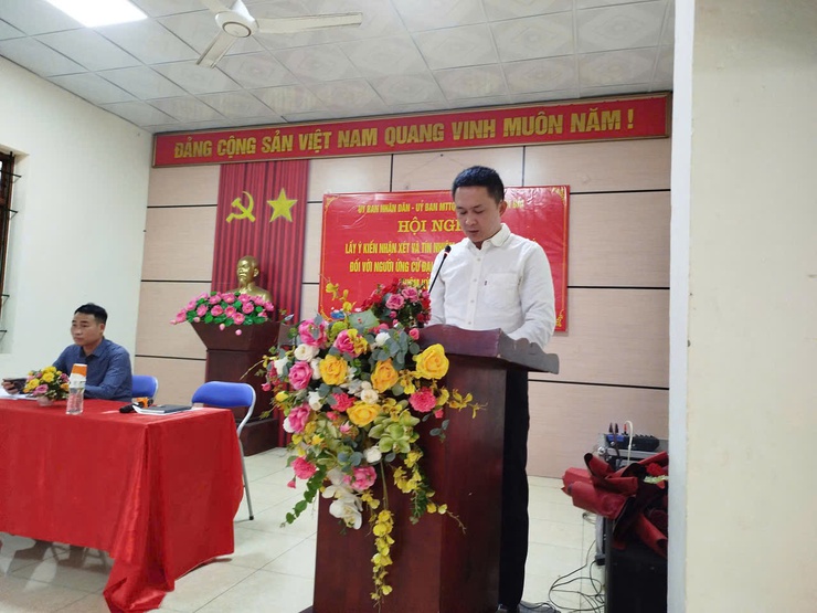 Xã Nội Bài hoàn thành việc lấy ý kiến, tín nhiệm cử tri 
đối với người ứng cử HĐND nhiệm kỳ 2026 - 2031
- Ảnh 9.