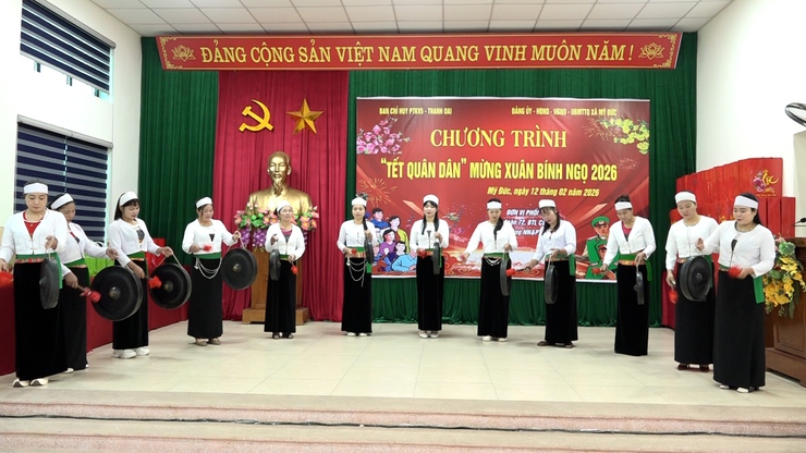 Ấm áp chương trình “ Tết quân dân “ tại xã Mỹ Đức- Ảnh 14.