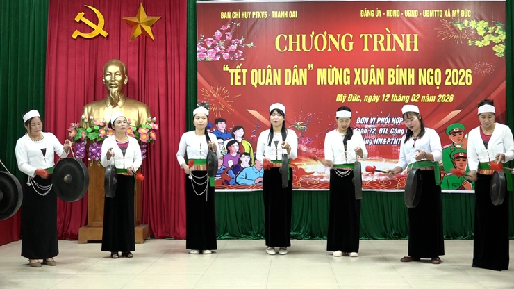Ấm áp chương trình “ Tết quân dân “ tại xã Mỹ Đức- Ảnh 12.