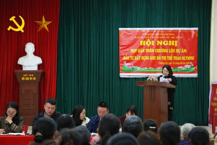 Xã Chương Dương thông báo chủ trương thu hồi đất thực hiện dự án khu đô thị thể thao Olympic trên địa bàn xã tại thôn Chương Lộc và Kỳ Dương- Ảnh 6.