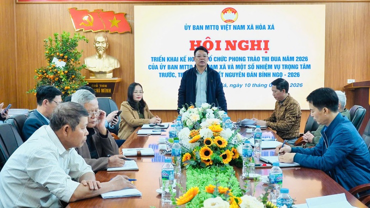 UBMTTQ xã Hòa Xá triển khai phong trào thi đua năm 2026 và nhiệm vụ trọng tâm trước, trong và sau Tết Nguyên đán Bính Ngọ- Ảnh 1.