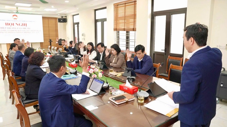 Ban thường trực UBMTTQ xã Thiên Lộc tổ chức Hội nghị hiệp thương lần thứ Ba- Ảnh 11.