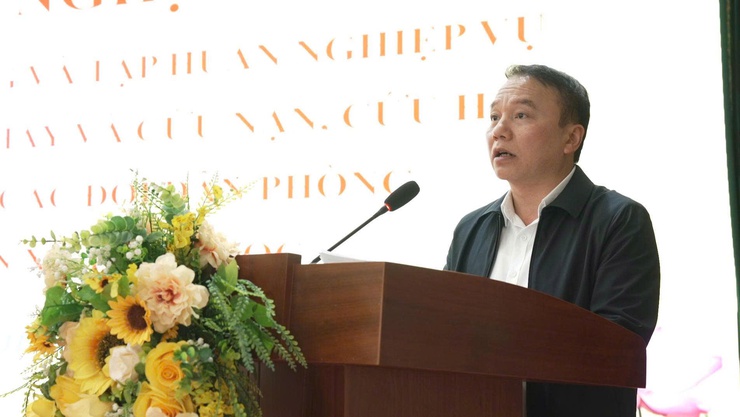 Lễ ra mắt Đội dân phòng Phòng cháy, chữa cháy và cứu nạn, cứu hộ; tập huấn nghiệp vụ phòng cháy chữa cháy cho các thành viên Đội dân phòng Phòng cháy, chữa cháy xã Thiên Lộc- Ảnh 9.