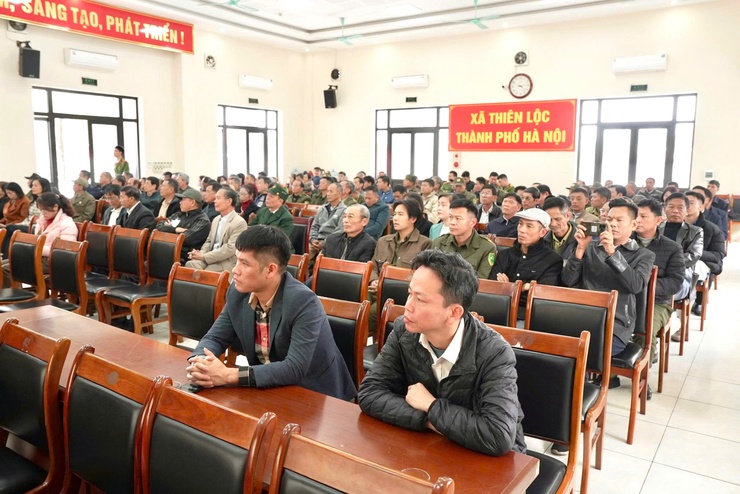 Lễ ra mắt Đội dân phòng Phòng cháy, chữa cháy và cứu nạn, cứu hộ; tập huấn nghiệp vụ phòng cháy chữa cháy cho các thành viên Đội dân phòng Phòng cháy, chữa cháy xã Thiên Lộc- Ảnh 5.