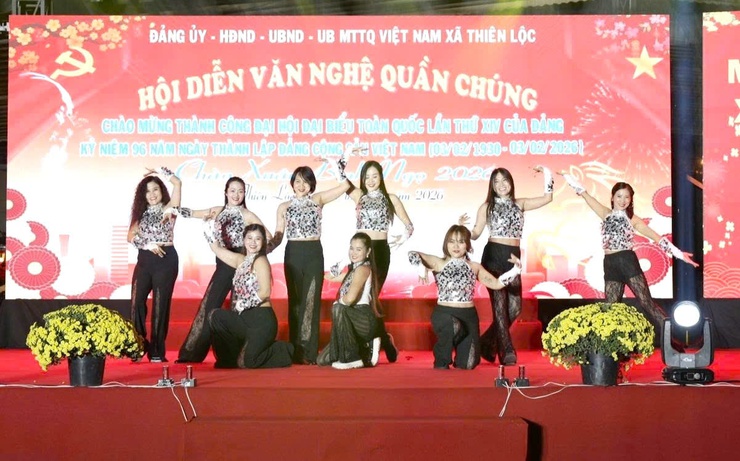 Hội diễn văn nghệ quần chúng chào mừng thành công Đại hội đại biểu toàn quốc lần thứ XIV của Đảng, chào xuân Bính Ngọ 2026- Ảnh 17.