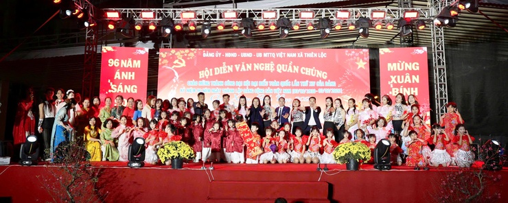 Hội diễn văn nghệ quần chúng chào mừng thành công Đại hội đại biểu toàn quốc lần thứ XIV của Đảng, chào xuân Bính Ngọ 2026- Ảnh 21.